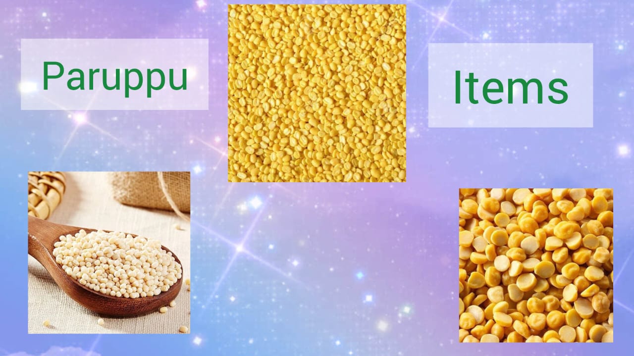 Paruppu Items