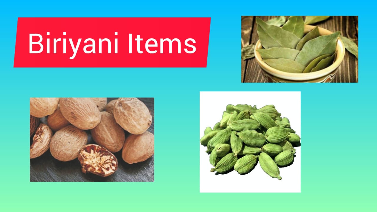 Biriyani Items