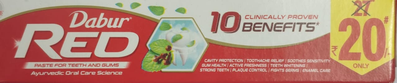Rs20 Dabur Red