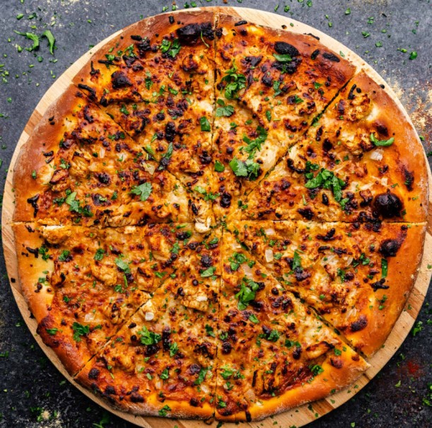 Chicken Masala Pizza