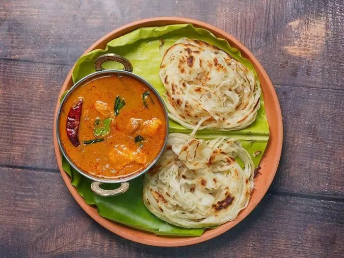Mutton biscuit parotta 