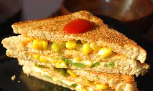 Sweet Corn Sandwich