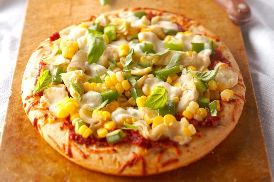 Sweet Corn Pizza