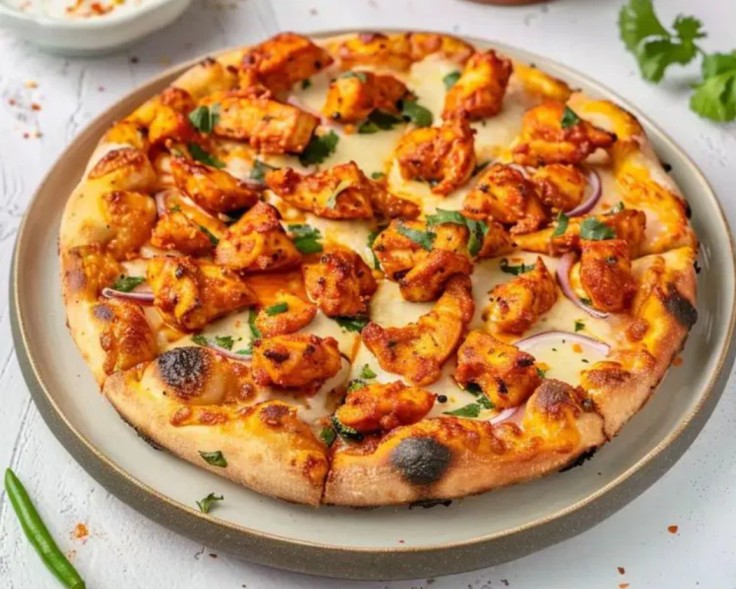 Tandoori Chicken Pizza