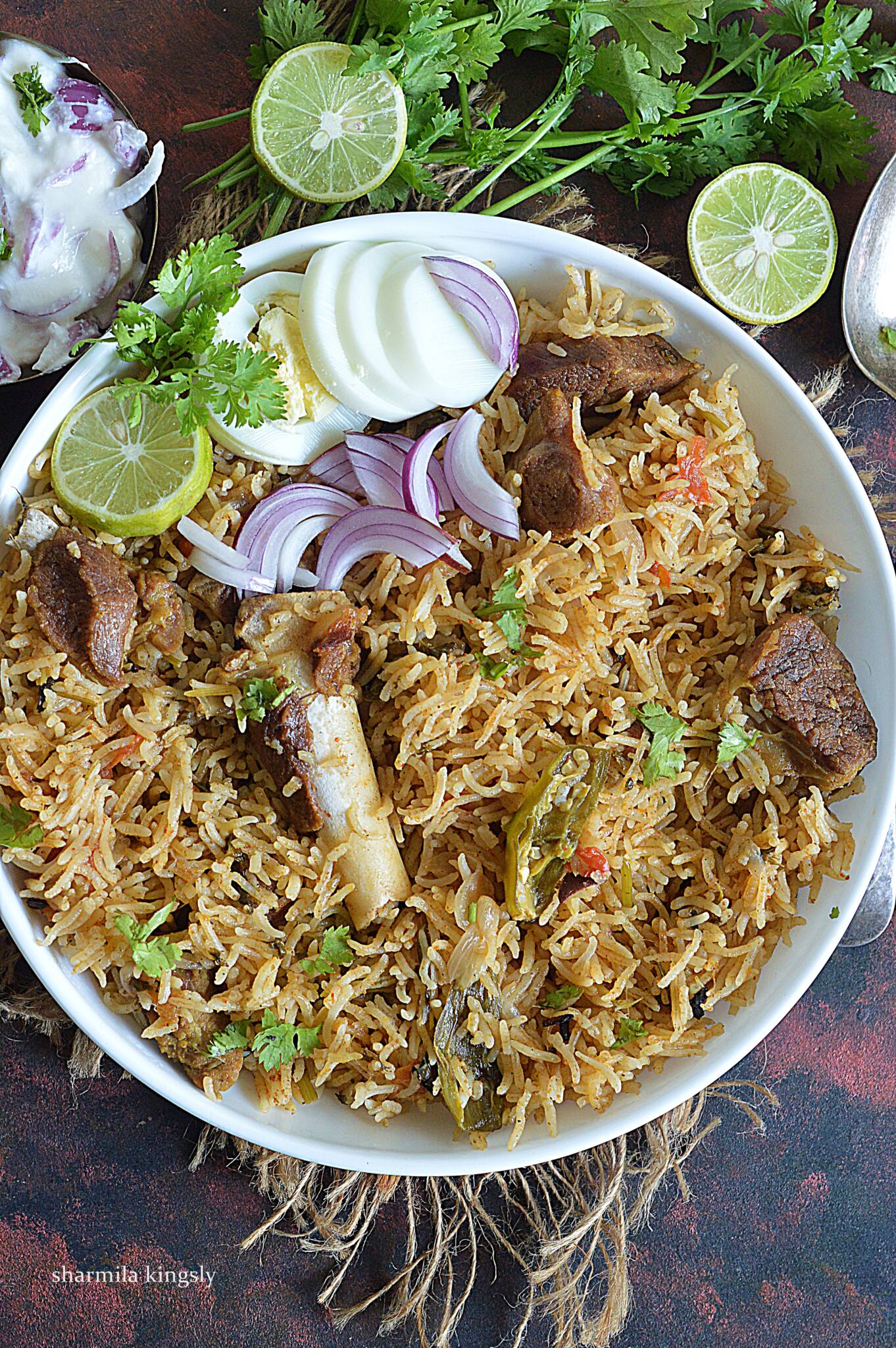 Mutton biriyani 