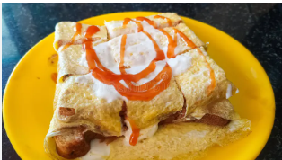 Mayonnaise Bread Omlete